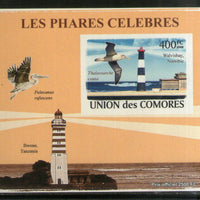 Comoro Islands 2008 Lighthouse Birds Wildlife Animals M/s MNH # 5465