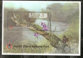 Sri Lanka Rhino Horn Lizard Wild Life Reptile M/s MNH # 5468