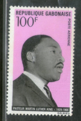 Gabon 1969 Martin Luther King Nobel Prize Winner Apostle Non-Violence Sc C81 MNH # 547