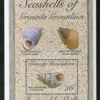 Grenada 1993 Sea Shells Marine Life Sc 1550 M/s MNH # 5556