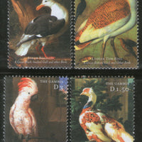 Gambia 2000 Paintings of Birds Wildlife Animal Sc 2304-7 MNH # 559