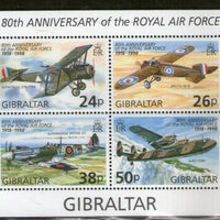 Gibraltar 1998 Royal Air Force Aviation Transport Sc 759 MNH # 5607