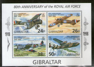 Gibraltar 1998 Royal Air Force Aviation Transport Sc 759 MNH # 5607