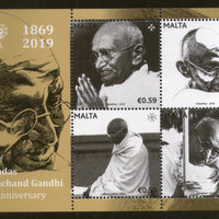 Malta 2019 Mahatma Gandhi of India 150th Birth Anniversary M/s MNH # 5179