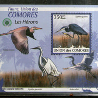 Comoro Islands 2009 Birds Wildlife Animals Fauna M/s MNH # 5645