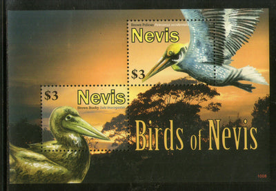 Nevis 2010 Birds Wildlife Animals Sc 1603 M/s MNH # 5713