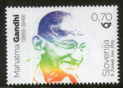 Slovenia 2019 Mahatma Gandhi of India 150th Birth Anniversary 1v MNH # 5834A