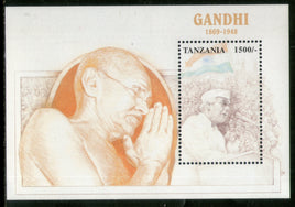 Tanzania 1998 Mahatma Gandhi Jawaharlal Nehru of India Sc 1764 M/s MNH # 5879