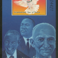 Palau 2004 Mahatma Gandhi Nelson Mandela King Peace Year Sc 770 M/s MNH # 5930
