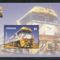 Grenada 2004 Locomotive Railway Train Sc 3459 M/s MNH # 5998