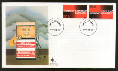 South Africa 1979 Save Fuel Automobiles Transport Traffic Petroleum FDC # 6072