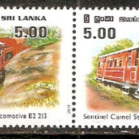 Sri Lanka 2011 Viceroy Special Locomotive Train 4v MNH # 6088