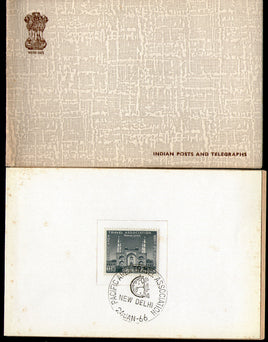 India 1966 Pacific Area Travel Association Conference Phila-424 VIP Folder Rare # 6118