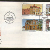 South West Africa 1981 Historic buildings in Luderitz Archi Sc 479-82 FDC # 6130