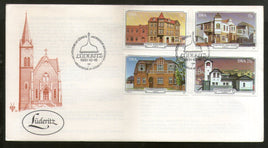 South West Africa 1981 Historic buildings in Luderitz Archi Sc 479-82 FDC # 6130