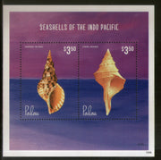 Palau 2014 Seashells Marine Life Animals Sc 1198 M/s MNH # 6159