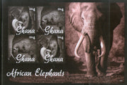 Ghana 2014 African Elephants Wildlife Animals Sc 2784 Sheetlet MNH # 8256
