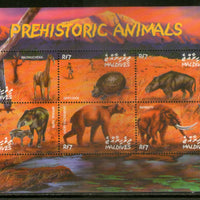Maldives 2002 Prehistoric Animals Dinosaur Sc 2633 M/s MNH # 6303