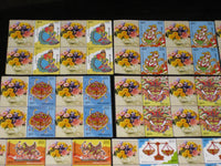 India 2011 INDIPEX Astrological Sign Complete Set My Stamp Customized BLK/4 MNH