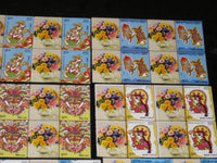 India 2011 INDIPEX Astrological Sign Complete Set My Stamp Customized BLK/4 MNH
