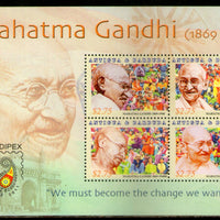 Antigua & Barbuda 2011 Mahatma Gandhi of India Sc 3131 M/s MNH # 6338