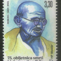Bosnia & Herzegovina 2023 Mahatma Gandhi of India 75th Death Anniversary 1v MNH # 635A