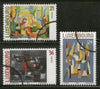 Luxembourg 2000 Modern Paintings Art "Specimen" Set of 3 Stamps MNH # 063 - Phil India Stamps