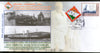 India 2012 AHIMSAPEX Lucknow Mahatma Gandhi Train Ship Bicycle Yatra Special Cover # 6510