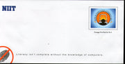 India 2002 NIIT Computer Education Customized Envelope Postal Stationary RARE # 6628