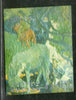 Bhutan 1972 White Horse by Gaugin Sc 144e Gogh Reoir Painting Thick Card MNH 662