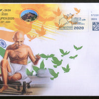 India 2020 Mahatma Gandhi Meter Franking Tumkurpex Special Cover # 6691