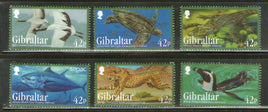 Gibraltar 2013 Cheetah Penguin Turtle Crane Bird Animal Wildlife Sc 14105-10 MNH # 681