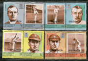 St. Vincent Grenadines 1984 Cricket Players Sport SPECIMEN SG 331-38 MNH # 682