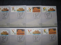 India 2015 12 Diff. Forest Sports Meet Games Mascot My Stamp Special Covers # 6862