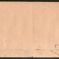 India 1928 KG V Stamped Regd. Envelope Rupbas/Bharatpur #6973