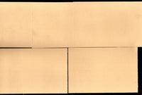 Inde 2018 Mahatma Gandhi Oblitération spéciale 5 Diff Megdhoot Post Cards # 7027