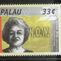 Palau 2000 Betty Friedan Author Sc 557g MNH # 706