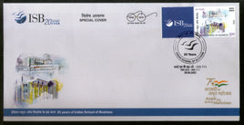 India 2022 ISB India School of Business My Stamp Special Cover # 7276
