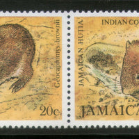 Jamaica 1981 Wildlife Indian Coney Rat Animal Sc 499 4v MNH # 7448
