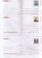 India 2017 5 Diff. GPO Delhi Patna Mumbai Shimla Commemorative Postal Envelopes # 7468