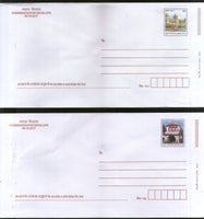 India 2017 5 Diff. GPO Delhi Patna Mumbai Shimla Commemorative Postal Envelopes # 7468