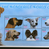 Palau 2002 Dogs The Wonderful Worlds of Pets Domestic Animal Sc 681 MNH # 7481