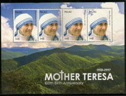 Palau 2010 Mother Teresa of India Nobel Prize Winner Sc 1011 Sheetlet MNH # 7543
