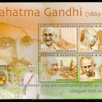 Antigua & Barbuda 2011 Mahatma Gandhi of India Sc 3130 M/s MNH # 6377