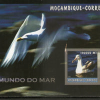 Mozambique 2002 Sea Birds Wildlife Animals Sc 1683 Imperf M/s MNH # 7655