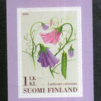 Finland 2008 Flowers Plant Flora Sc 1308 Self Adhesive MNH # 773