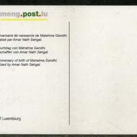 Luxembourg 2019 Mahatma Gandhi of India 150th Birth Anniversary Customized 1v Max Card # 7864