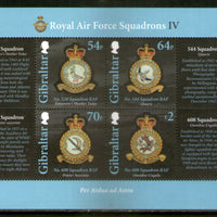 Gibraltar 2015 Royal Air Force Coat of Arms Sc 1526 M/s MNH # 7929