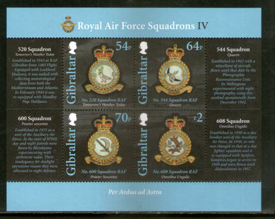 Gibraltar 2015 Royal Air Force Coat of Arms Sc 1526 M/s MNH # 7929