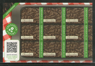 Grenada 2011 Chocolate Export Sc 3823 Scented Exotic Stamp Sheetlet MNH # 8011